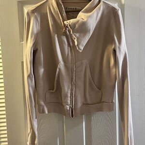 Frank & Eileen Light Tan/Pink Zip up